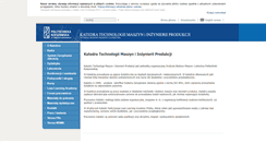 Desktop Screenshot of ktmiop.portal.prz.edu.pl