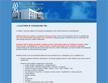 Tablet Screenshot of legitymacje.prz.edu.pl